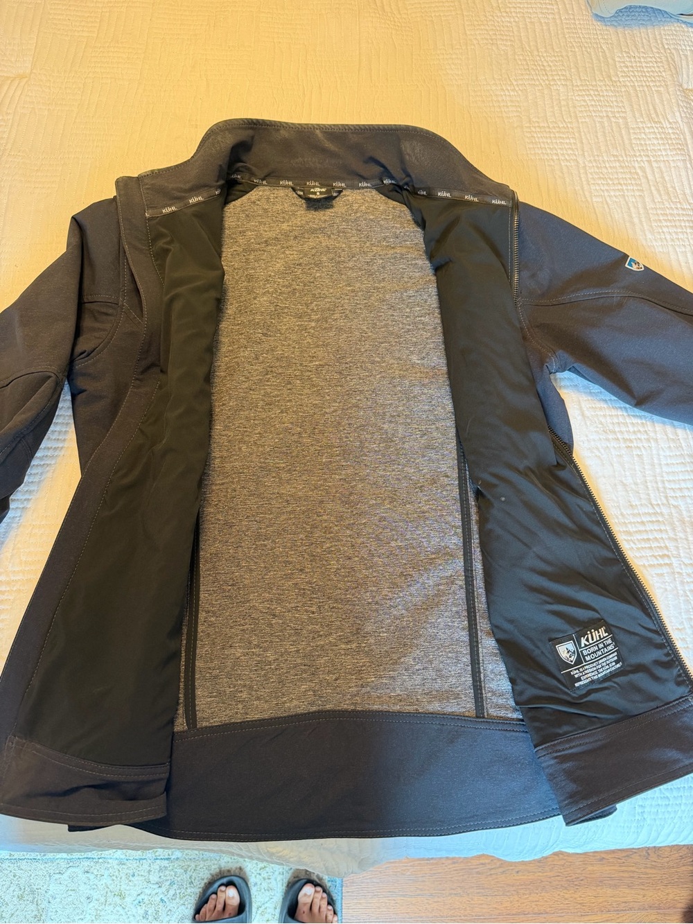 Kuhl Men's Dark Grey Lightweight Zip-Up Shirt Jacket - Picture 7 of 9